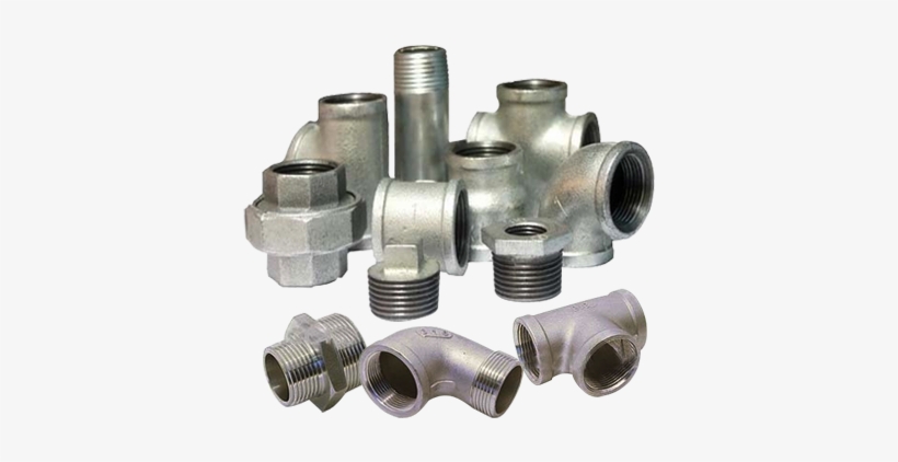 Galvanized And Black Pipe - Piping And Plumbing Fitting, transparent png #291700