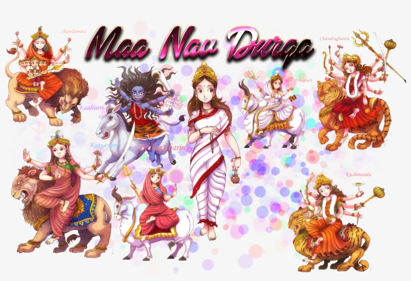 Nav Durga Png, transparent png #291704