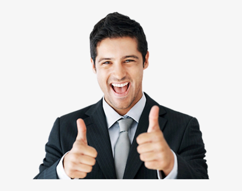 Man Thumbs Up - Guy With Thumbs Up Transparent, transparent png #291929