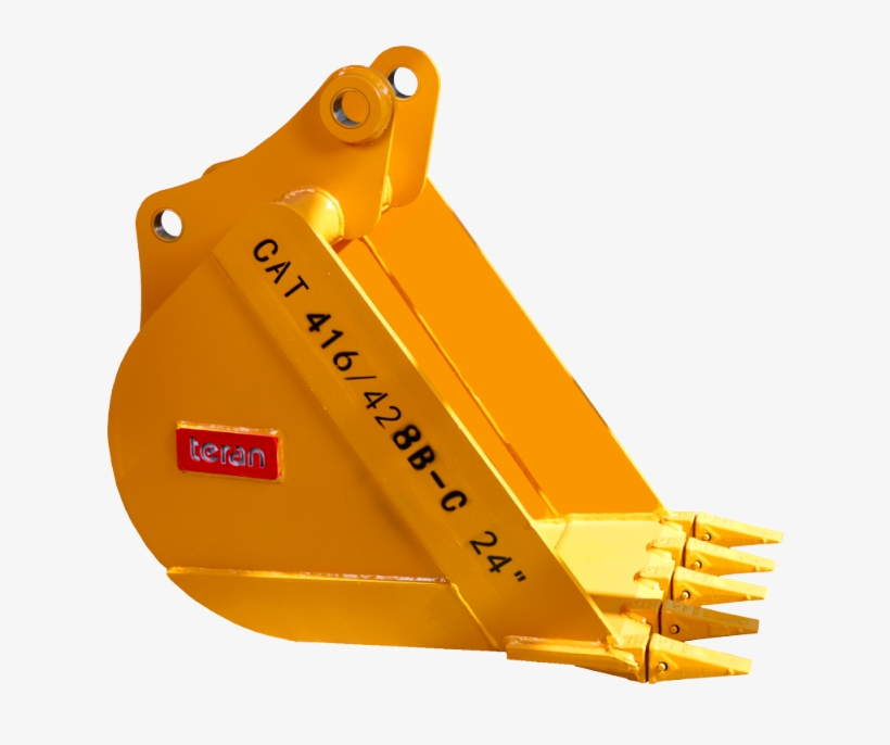 Backhoe-buckets - Bucket, transparent png #291985
