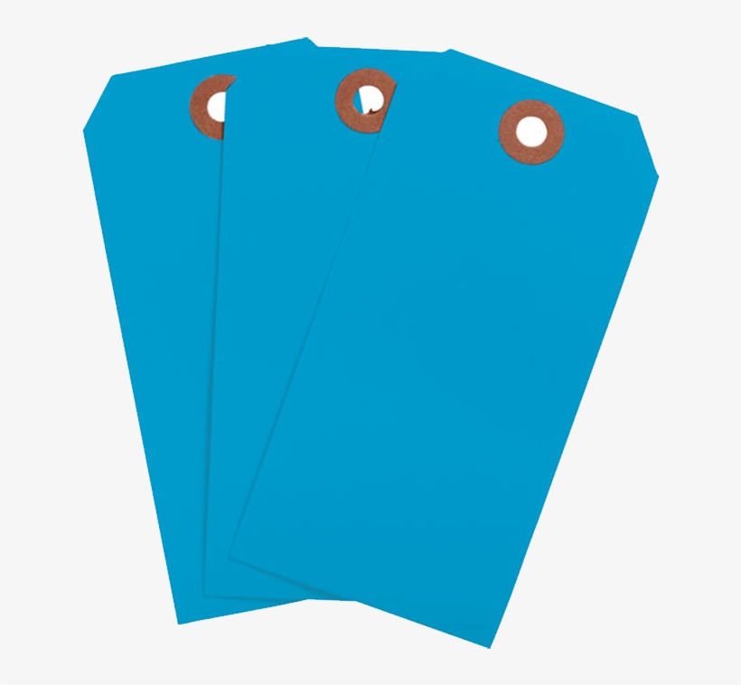 Brady Blank Paper Tag Range Blue - Art Paper, transparent png #292393