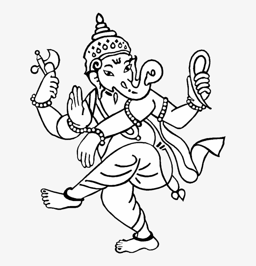 Clip Art Images Ganesh - Drawing Of Any Festival, transparent png #292618