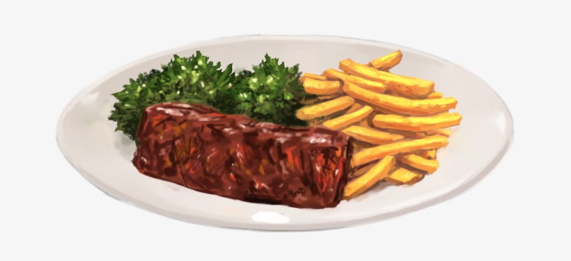 Steak And French Fries - Steak Frites, transparent png #292714