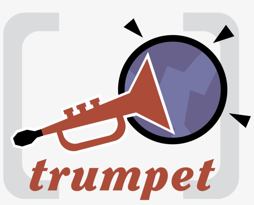 Trumpet Logo Png Transparent - Trumpet, transparent png #292758