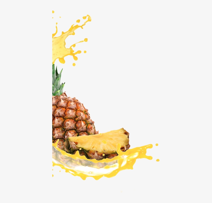 No Added Preservatives - Pineapple Juice Splash Png, transparent png #293053