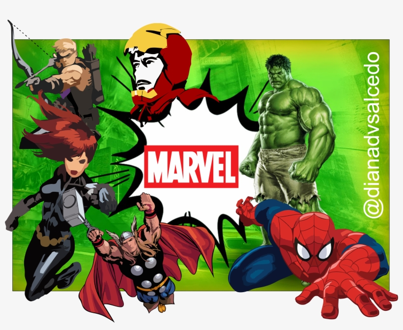 Diseño Diana Marvel - Marvel Comics, transparent png #293127