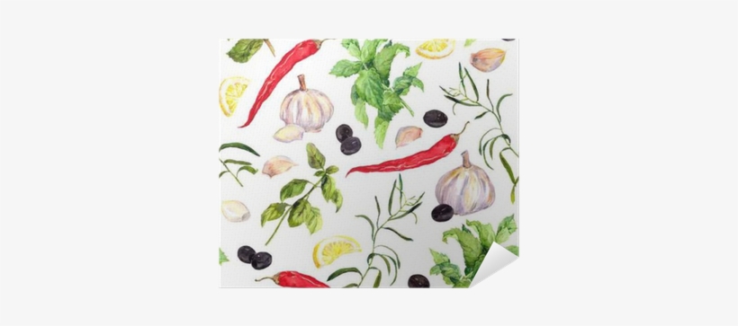 Spices And Herbs, Seamless Cooking Pattern - Toalha De Mesa - Karsten - Antiformiga - Pepper - 1.40, transparent png #293361