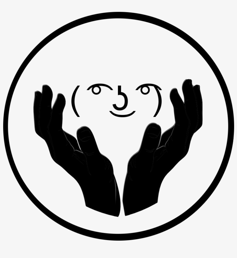 Symbol Of Lennyism - Giving Hands Png, transparent png #293657