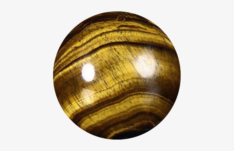 Gold Tiger Eye Crystal - Tigers Eye Png, transparent png #294183