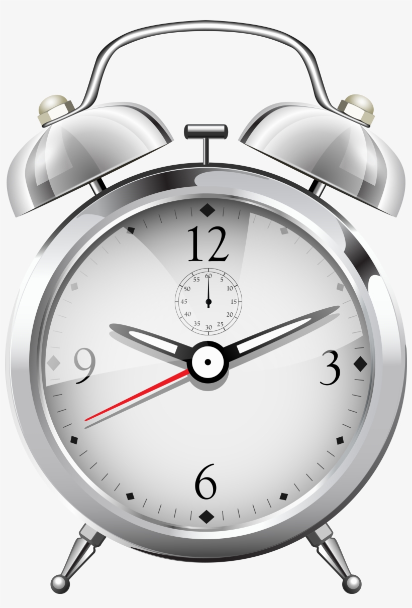 Silver Alarm Clock Png Clip Art - Meat Thermometer,zebre Instant Read Super Fast Accurate, transparent png #294271