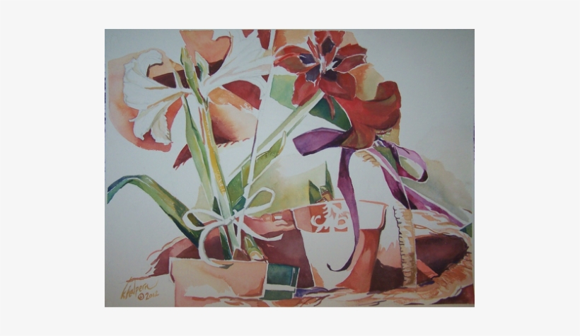 This Painting Has Been In The Works Throughout The - Lily, transparent png #294542