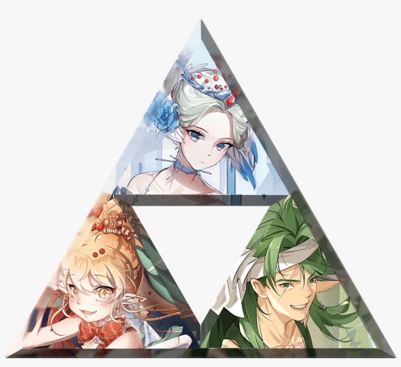 Chatur Triforce - Cartoon, transparent png #294567
