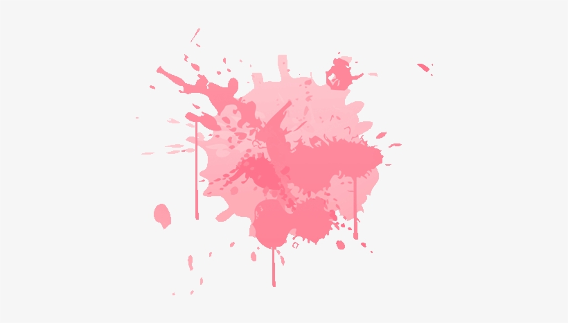 Paint Splatter - Pink Paint Splatter Png, transparent png #294706