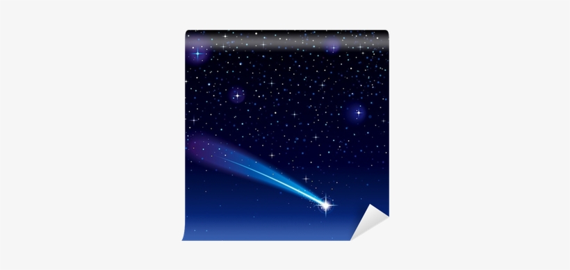 Shooting Star Going Across A Starry Sky - Nova, transparent png #294769