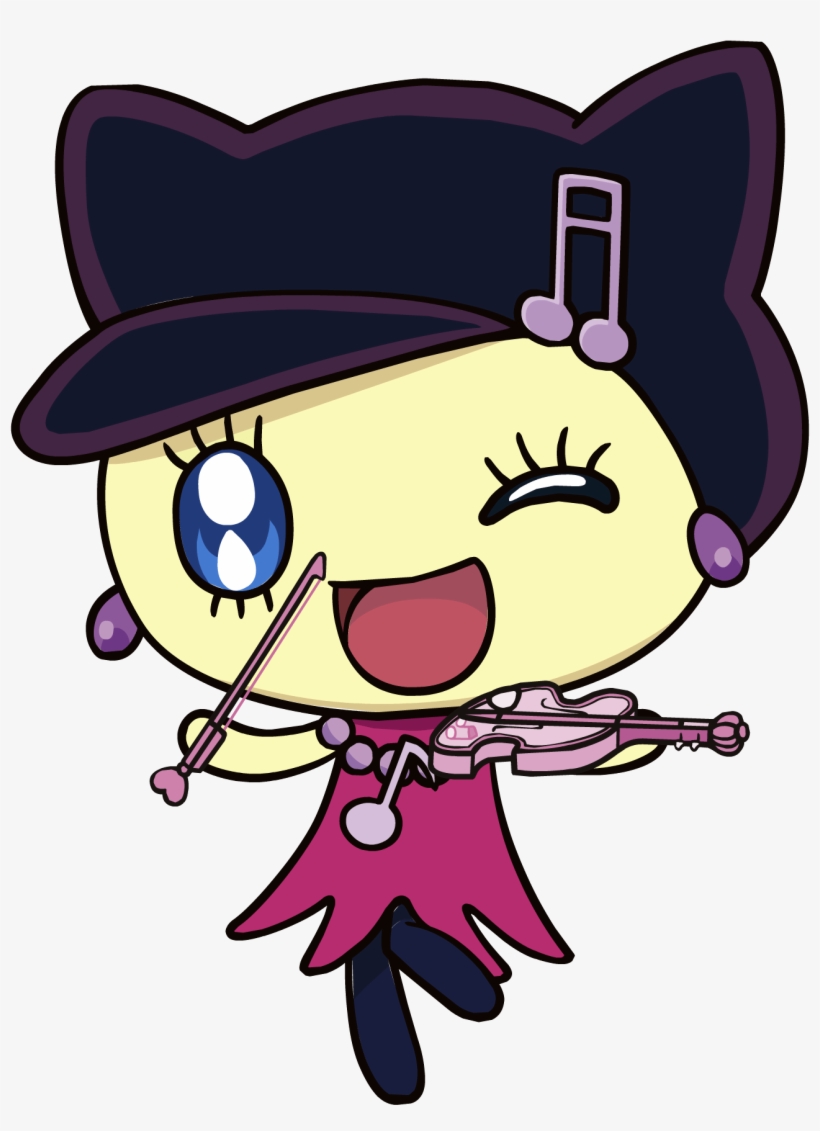 Melodytchi Playing The Violin Png - Tamagotchi Lovelin, transparent png #294789