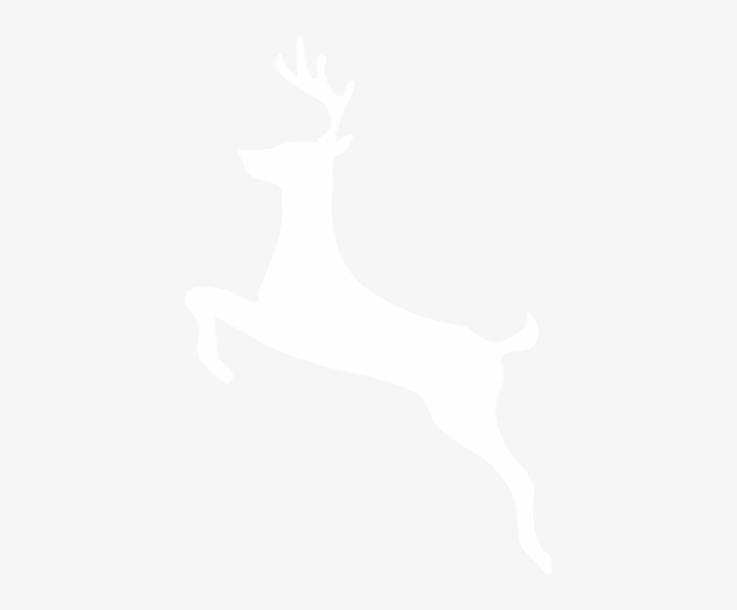 White Reindeer Clip Art - White Reindeer Clipart, transparent png #294952