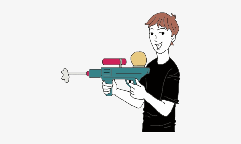Water Gun - Water, transparent png #294993