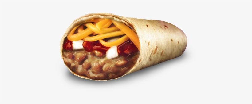 Tortilla Clipart Taco Bell - Burrito, transparent png #295081