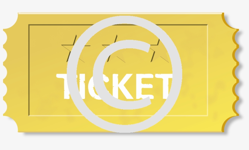 Golden Ticket - Circle, transparent png #295113