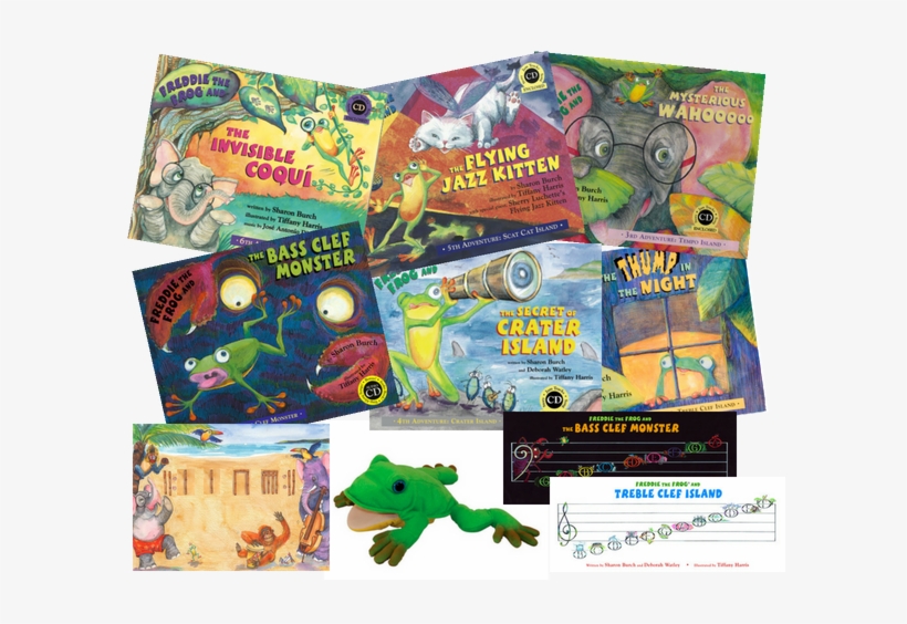Homeschool Bundle - Freddie The Frog And The Invisible Coqui - Book &, transparent png #295179