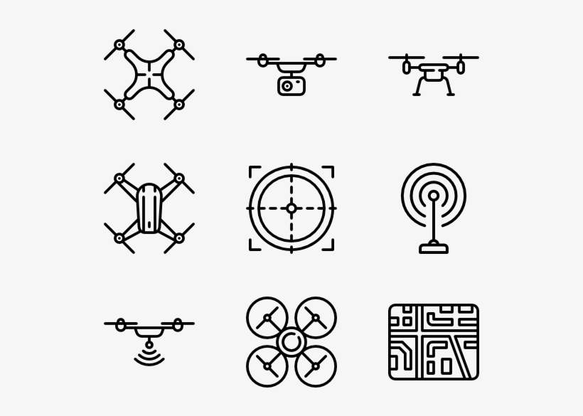 Quapcopter And Drones - Resume Icons Png, transparent png #295422