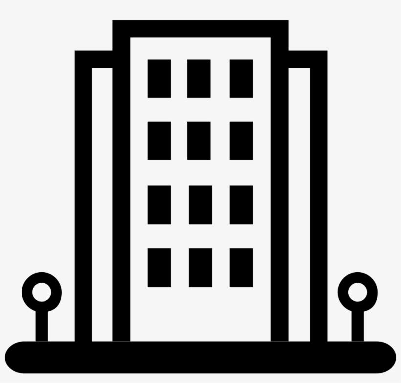 Building Icon Svg Png Icon Free Download 384132 Hand - Png Building White Icon, transparent png #295517