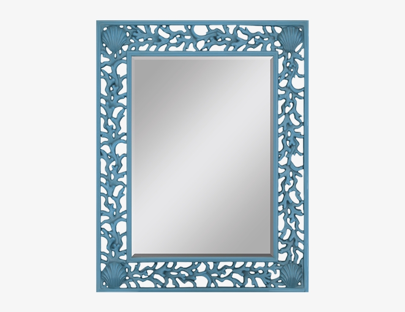 Blue Splash Mirror - Paragon Splash Mirror Finish: Blue, transparent png #295633