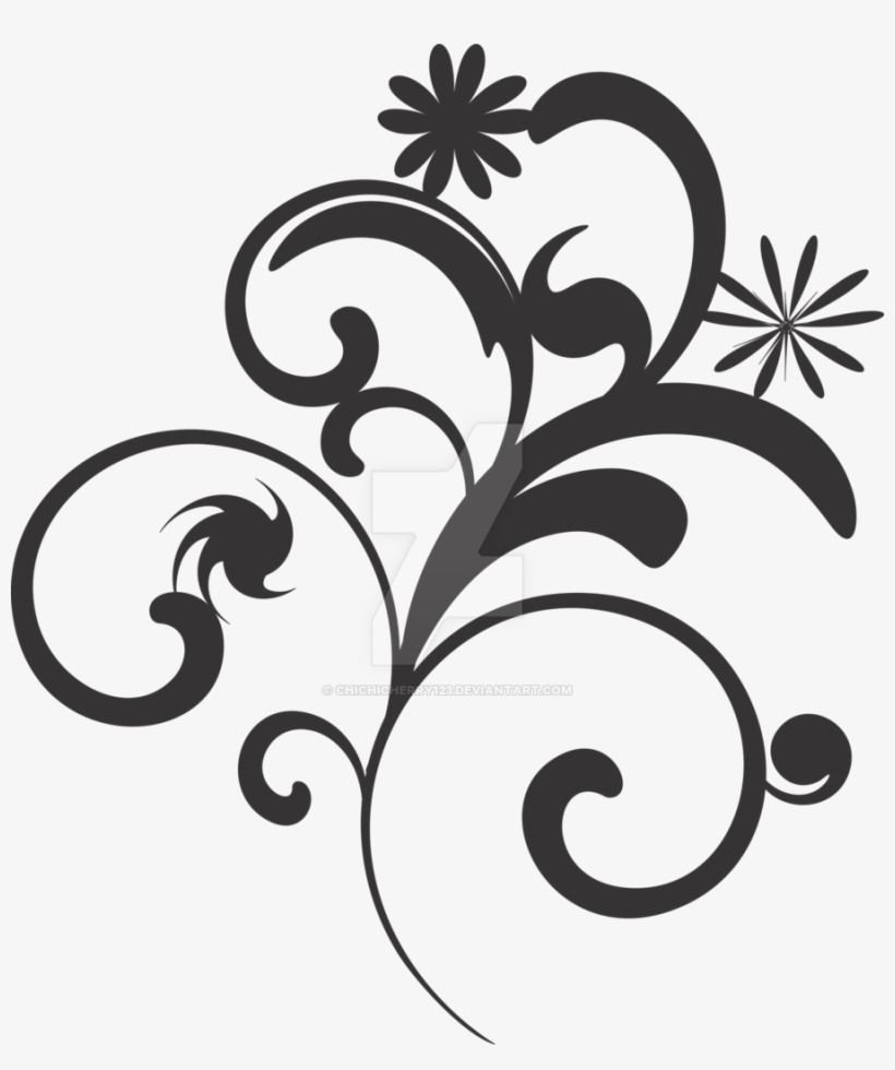 Vector Design Flower Black And White, transparent png #295830