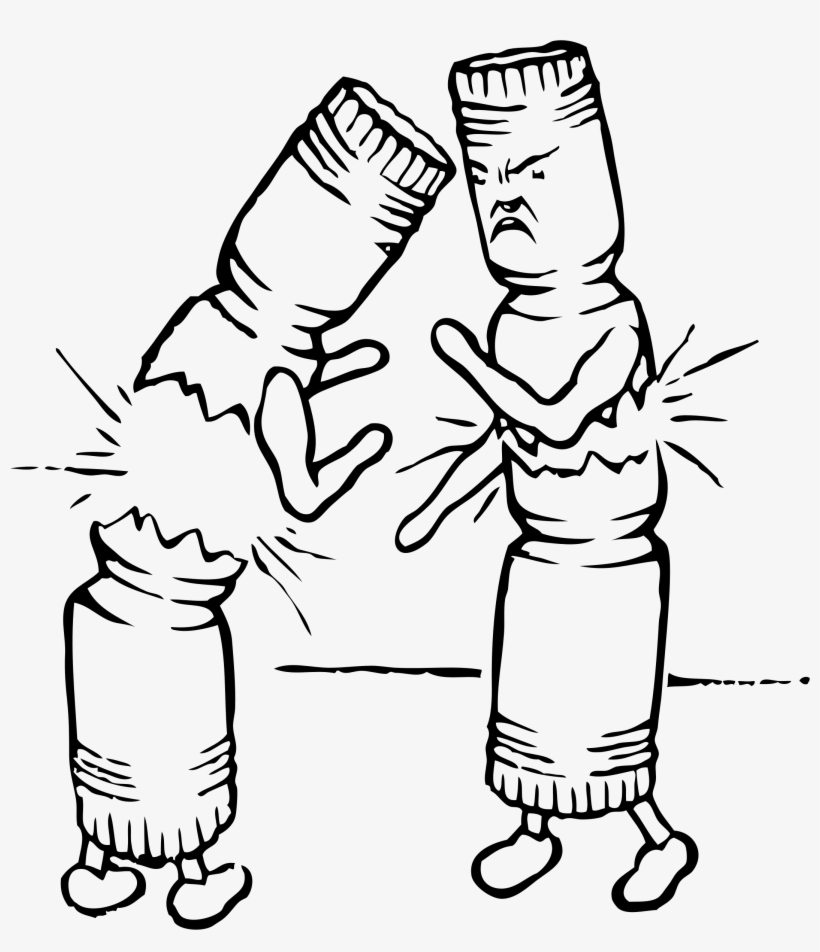 This Free Icons Png Design Of Fighting Crackers, transparent png #296038