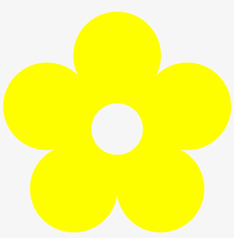 Flowers For Yellow Flower Clip Art Png - Clip Art, transparent png #296084