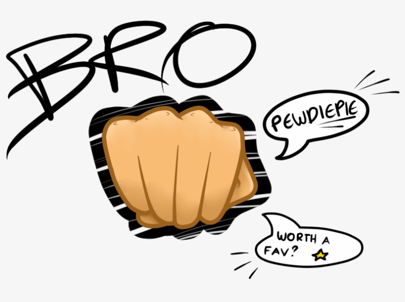 Showing Gallery For Pewdiepie Brofist Wallpaper Hd, transparent png #296178