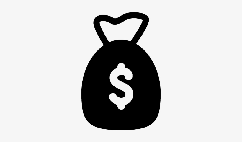 Money Bag Vector - Money, transparent png #296368
