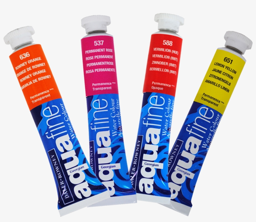 Daler Rowney Aquafine Watercolors - Daler Rowney Aquafine Artists Watercolour Paint 8ml, transparent png #296485