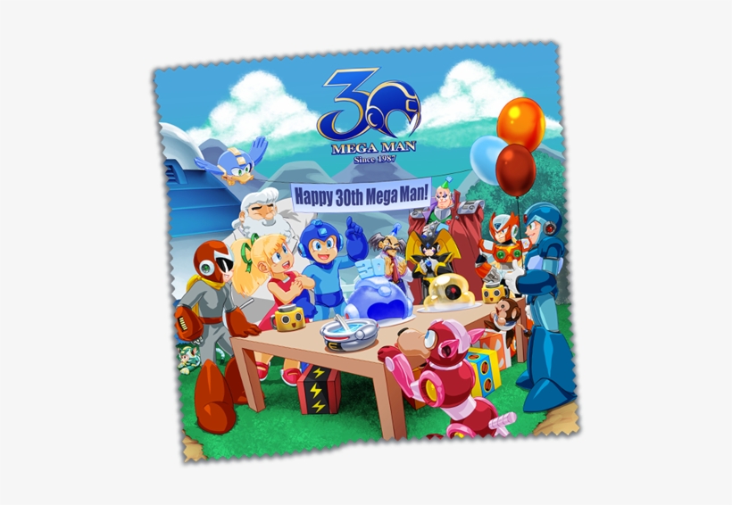 Each Copy Of Mega Man Legacy Collection 1 2 Purchased - Mega Man 30th Anniversary, transparent png #296688