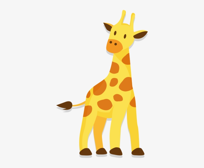 Animals - Giraffe, transparent png #297175