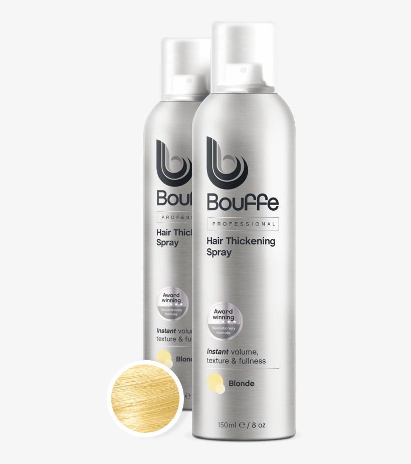 Bouffe Professional Hair Thickening Spray - Hair, transparent png #297195