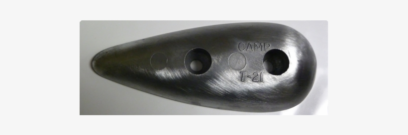 T21 Tear Drop Zinc - Zinc Anode Rudder, transparent png #297260