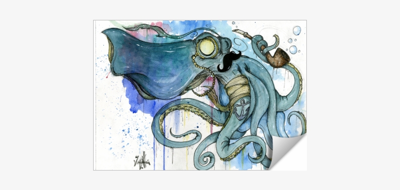 Fancy Octopus - Illustration, transparent png #297307