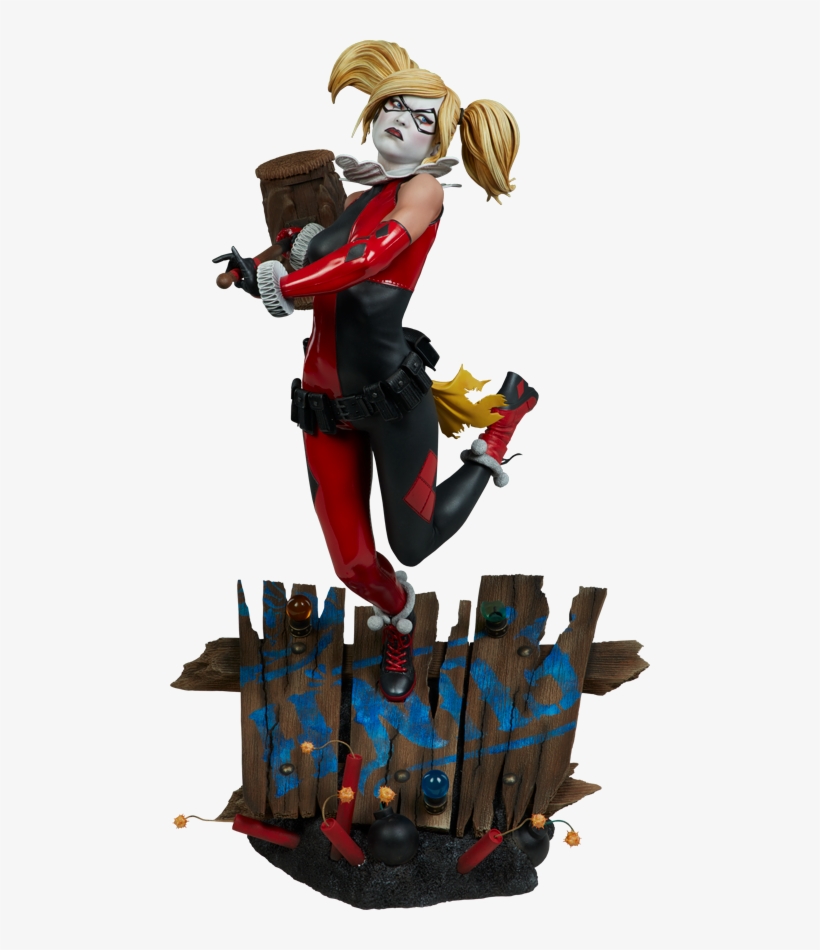 Harley Quinn Premium Format Statue - Harley Quinn, transparent png #297593