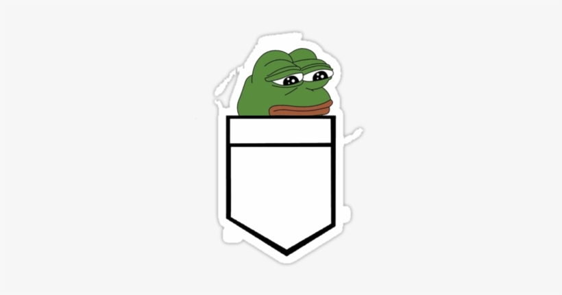 Feels Bad Man Pocket Pepe Merch ®®™ - Printing, transparent png #297649