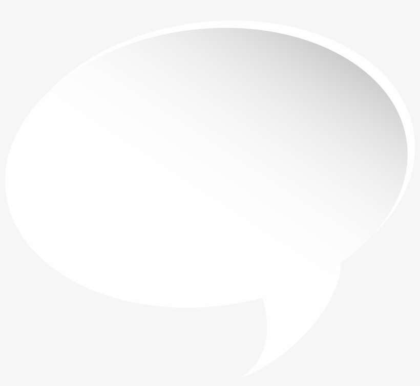 White Speech Bubble Transparent, transparent png #297653