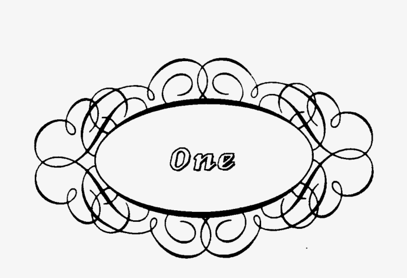 London Had Its Own Ambience At Night - Oval Flourish, transparent png #297741