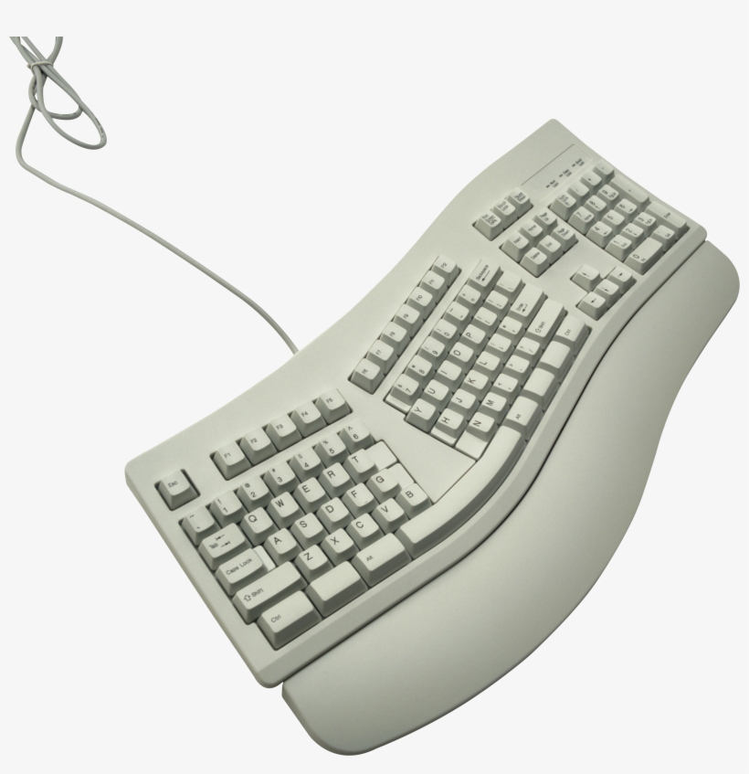 White Keyboard Png Image - Клавиатура Рисунок На Прозрачном Фоне, transparent png #298141