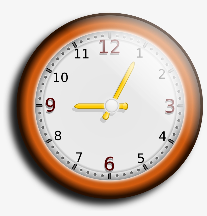 Big Image - Wall Clock Clipart Png, transparent png #298142