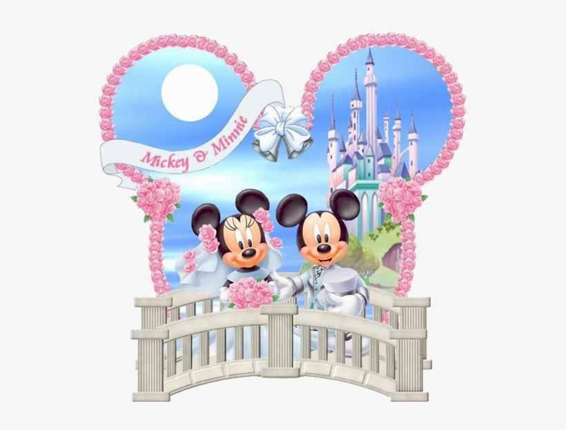 Disney Castle Clipart 2 - Mickey And Minnie Castle Clipart, transparent png #298717