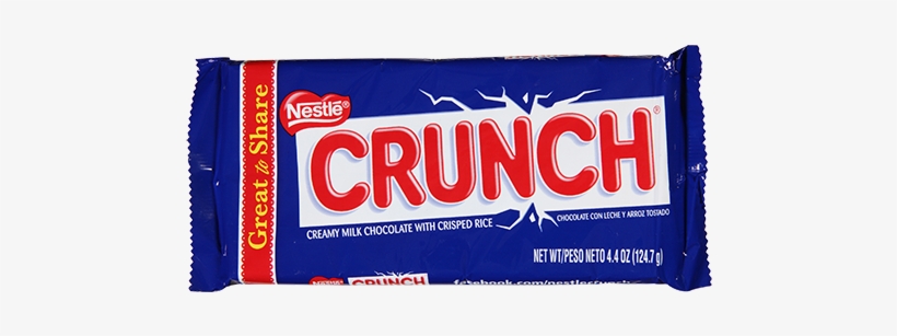 Nestle Crunch Giant Candy Bar - Crunch Giant 12 Count 4.4 Oz, transparent png #298750