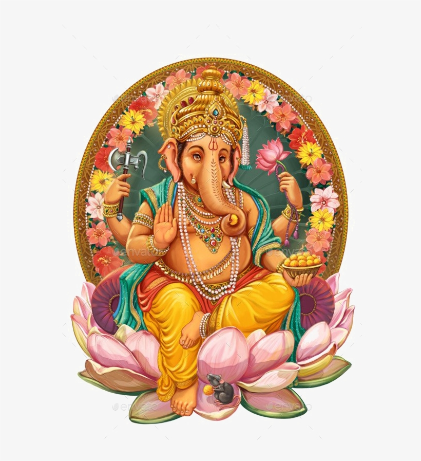 Lord Ganesha Free Png Image - Ganesh Png High Resolution, transparent png #299072