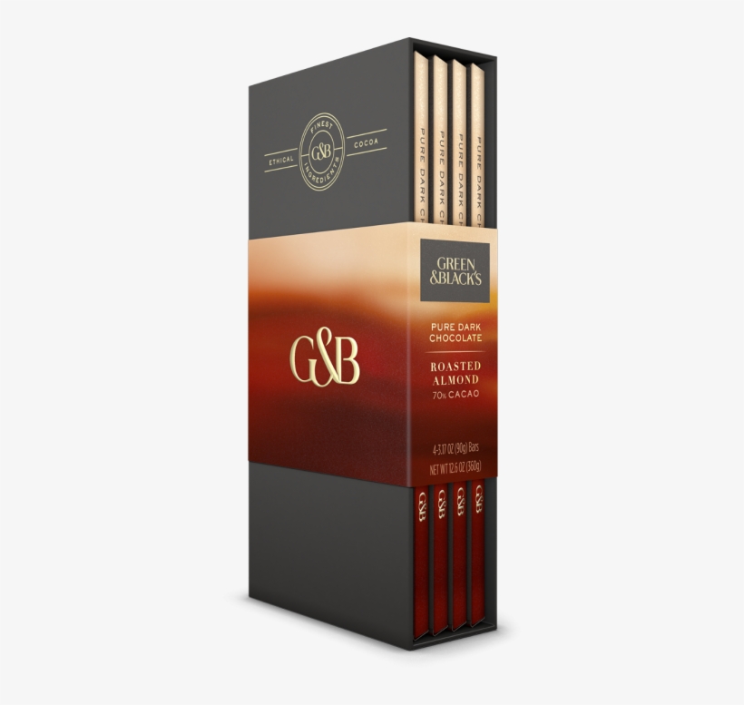 Green & Black's Library Of Pure Milk Chocolate, transparent png #299241