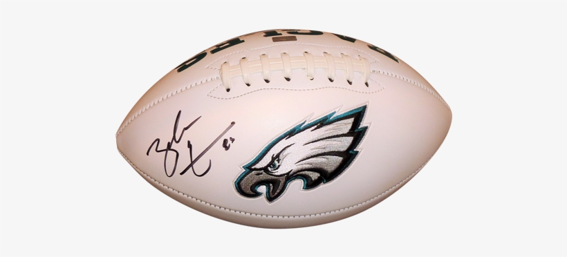 Zach Ertz Autographed Philadelphia Eagles Logo Football - Philadelphia Eagles City Of Champions Mural, transparent png #299263