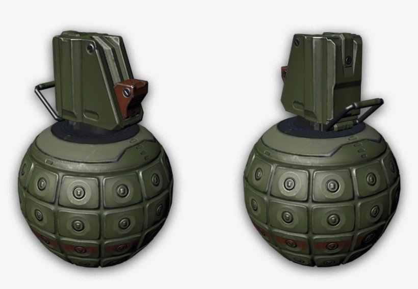 Grenades - Halo 4 Frag Grenade, transparent png #299613